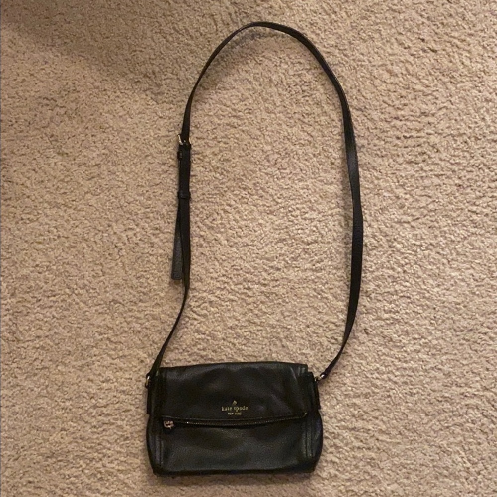 Kate Spade Black Leather Purse